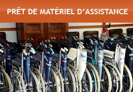 Prêt de matériel d'assistance